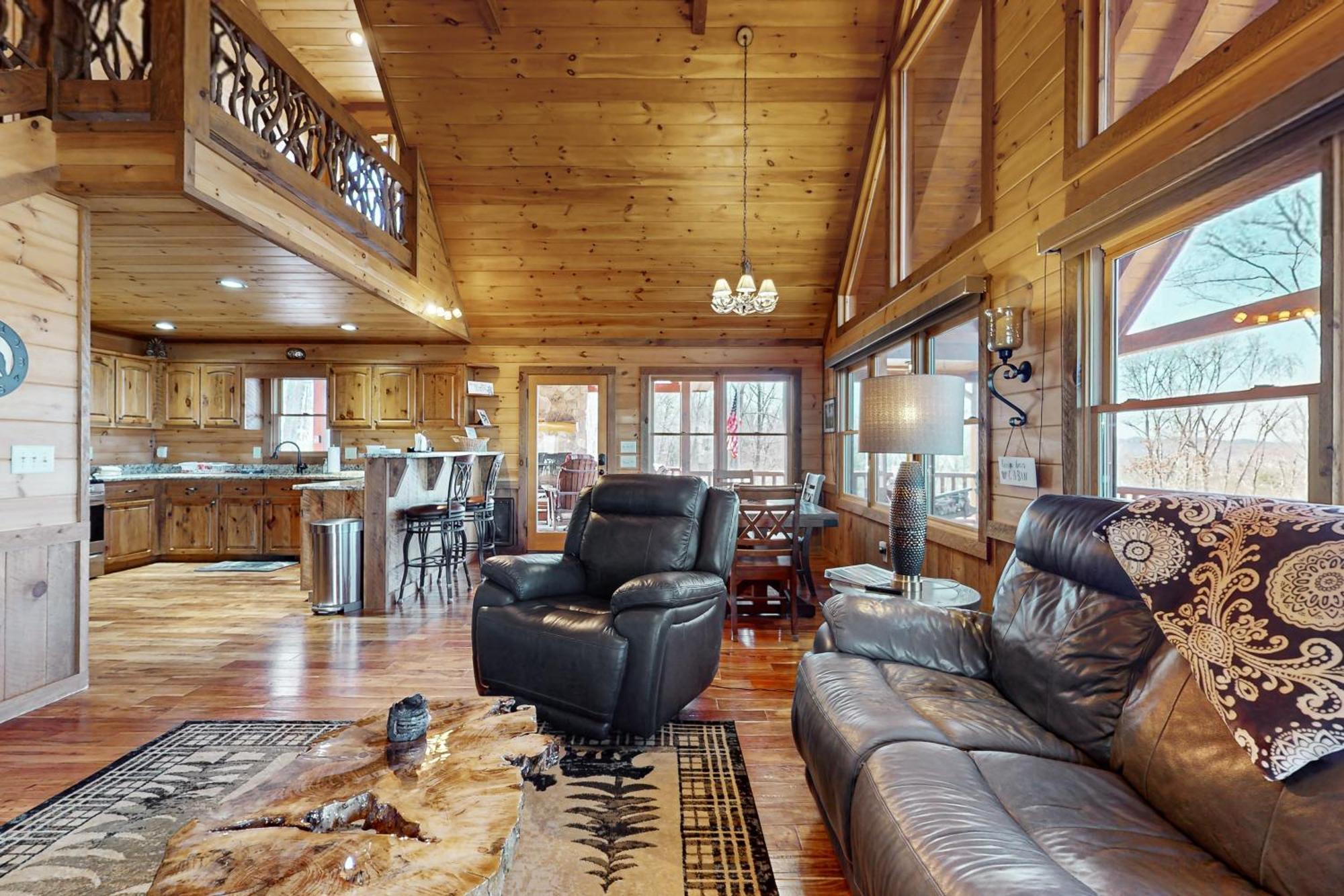 Bougie Bear Cabin Morganton Zewnętrze zdjęcie