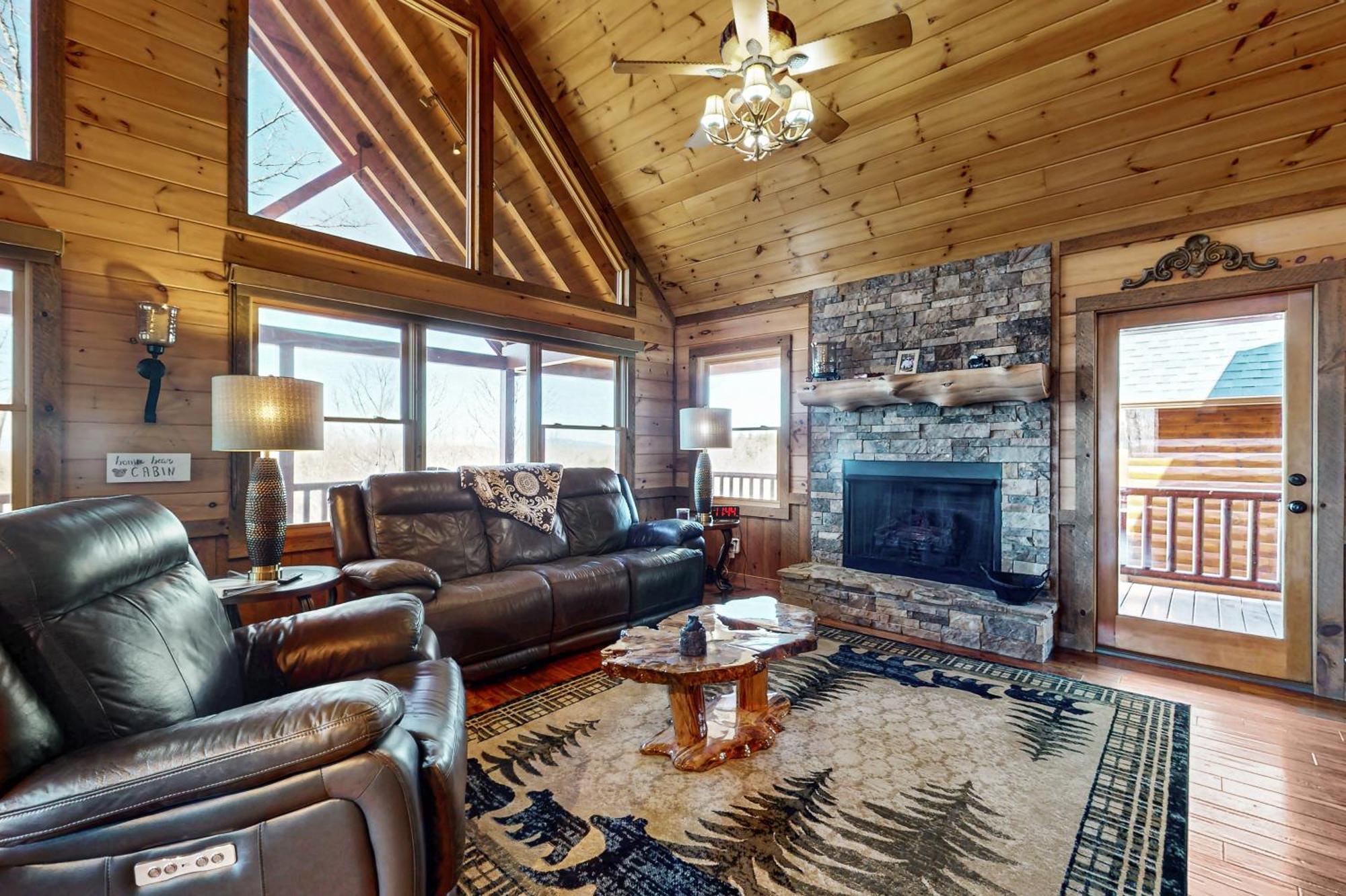 Bougie Bear Cabin Morganton Zewnętrze zdjęcie