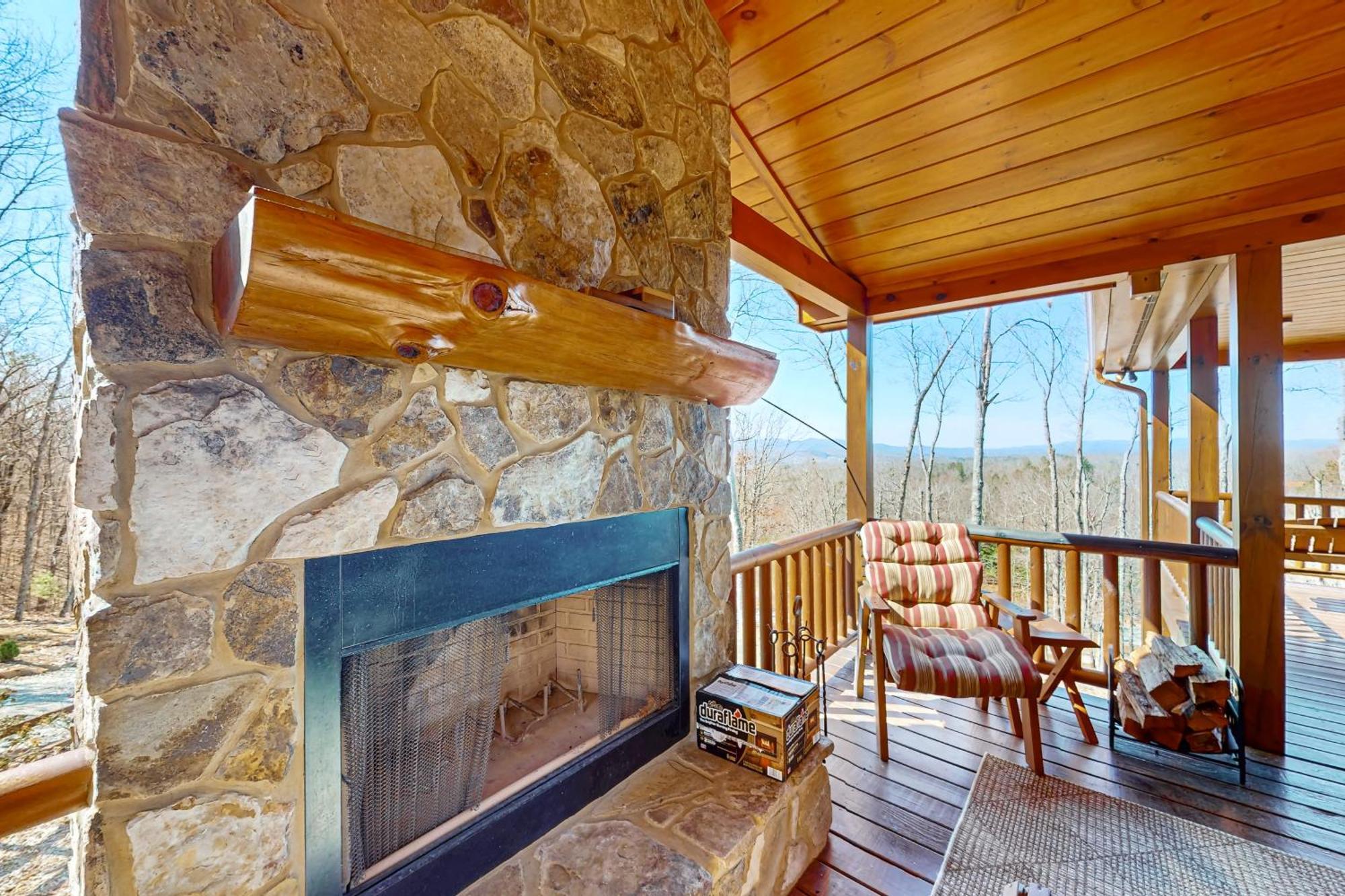 Bougie Bear Cabin Morganton Zewnętrze zdjęcie