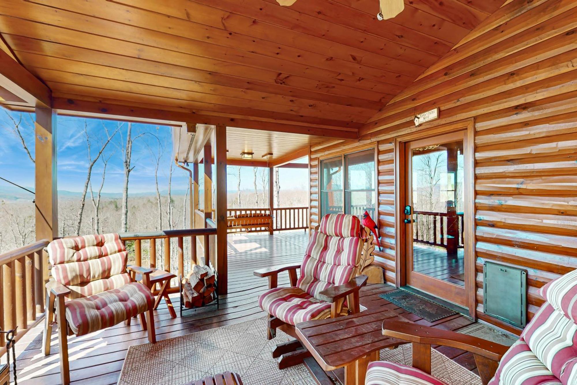 Bougie Bear Cabin Morganton Zewnętrze zdjęcie