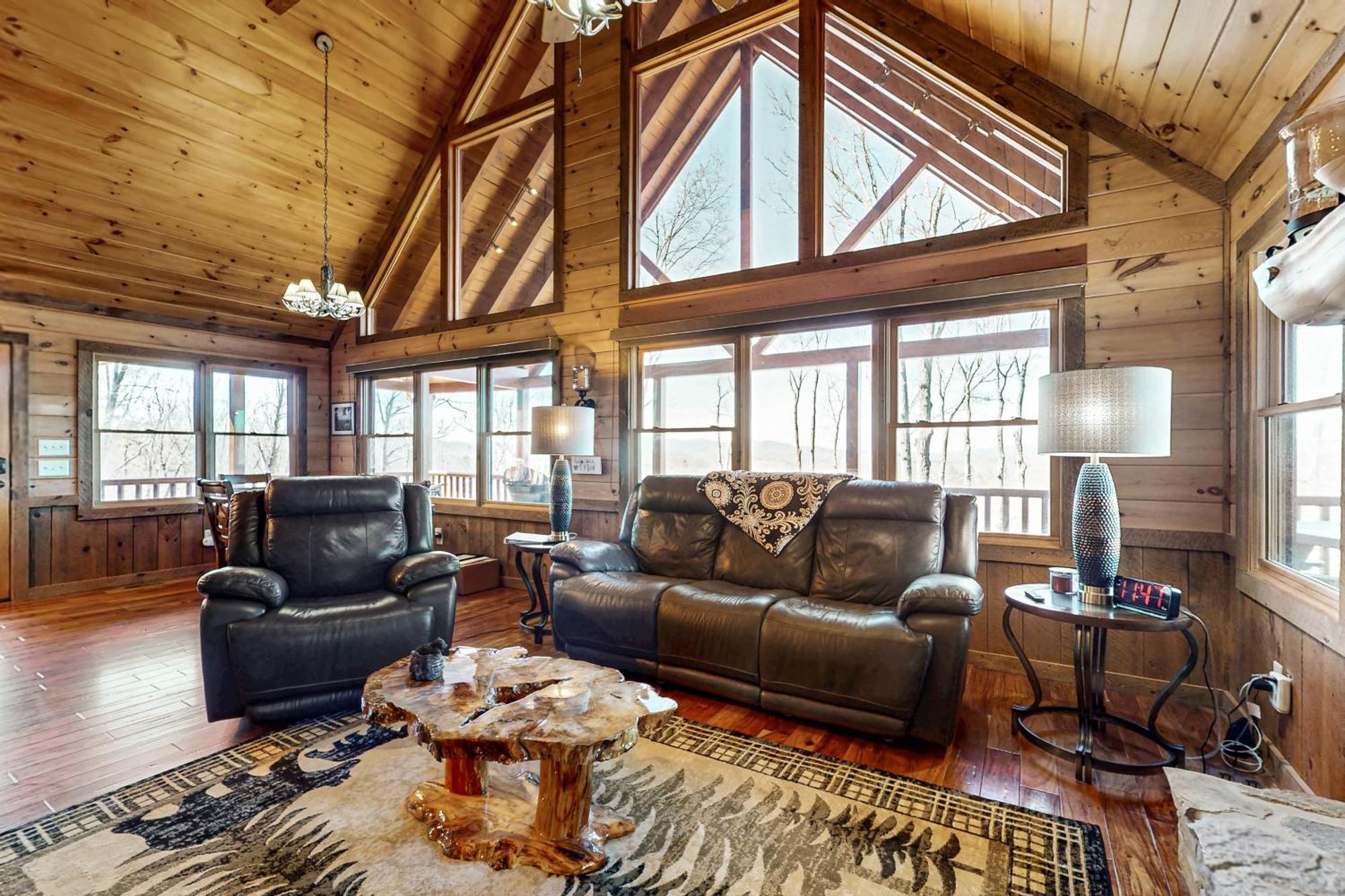 Bougie Bear Cabin Morganton Zewnętrze zdjęcie